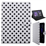 Smart Dot Case for Samsung Tab 1 10.1 (white)